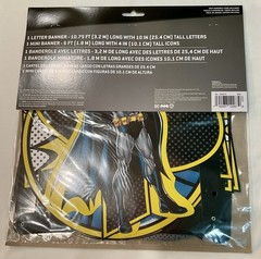 BATMAN HEROES UNITE SUPERHERO PARTY ~ 2 PACK «TO THE BAT CAVE» BANNER DECOR~ NEW