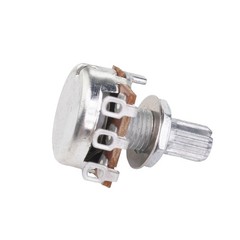 18-Spline 15mm Guitar Mini Size Pots B250K Short Split Shaft Audio Taper Pote…
