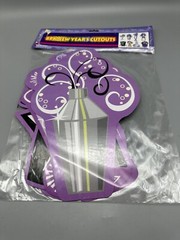New Years Party Decoration Cutouts 8 Pack New in Package (3A b15)
