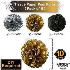 Black and Gold Graduation Party Decorations 2026 – Pack of 19 | Graduation Hangi