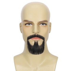 Fake Mustache and Fake Beard Natural Realistic 100% Human Hair Hand Tied Goat…