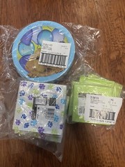 Dog Party Paper Product Lot Pack 48 Count