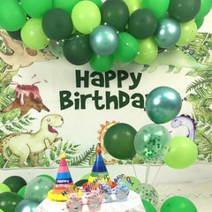 Green Balloons, 50pcs 12 Inch Different Shades Dark Green Emerald Green Lime
