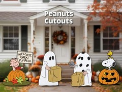 Peanuts halloween cutouts | snoopy, linus, woodstock yard signs | great pumpkin