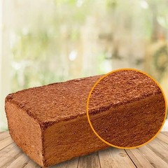 Coco Coir Brick Organic 20x10x5cm Neutral pH Planting Medium for All Plants