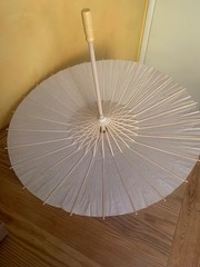 Six 33 Inches Paper Umbrellas Decorative Chinese Japanese Parasol Umbrella