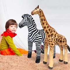Jet Creations Safari 3 Pack Giraffe, Horse, Elephant for Party Decoration Fun