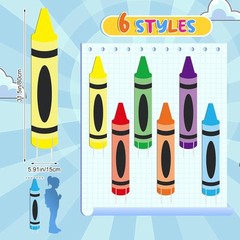 Back to School Crayon Yard Signs: 6 Vibrant Decorations for Kids’ Celebrations