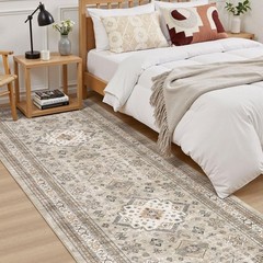 Vintage Hallway Runner Rug 3×12: Large Soft Washable Entryway for Kitchen Lau…