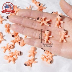 Bouclel Party Decorations Mini Plastic Babies Party Supplies Shower ice cube Gam