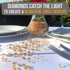 Sophisticated Acrylic Table Confetti for Special Occasions