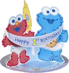 Sesame Street Beginnings Kids 1st Birthday Party Decoration Centerpiece