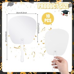 10 Pcs Big Head Cutout Custom Wedding Fan Props Cutout on a Stick Photo Party…