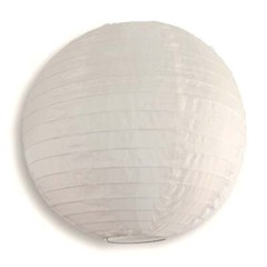 Quasimoon 14″ Beige Nylon Lantern, Durable Hanging Decoration by PaperLantern…