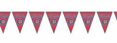 Chicago Cubs MLB Baseball 12 Foot Long Pennant Banner Party Decoration. NEW