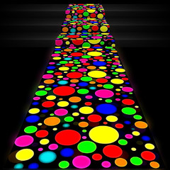 138 X 59 Inch Glow in the Dark Party Supplies Neon Party Decorations Light up Fl