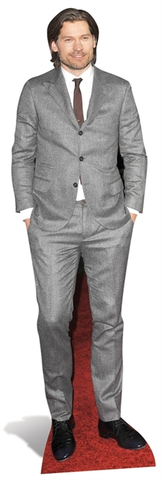 Nikolaj Coster-Waldau Danish Actor Cardboard Cutout standee standup hollywood