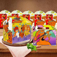 scooby doo GIFT Box decoration centerpiece favor party supplies display