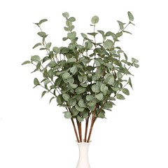 VGIA 6 Pcs 27″ Eucalyptus Stems Greenery 27 Inch x 9.5 Inch, Green – 6