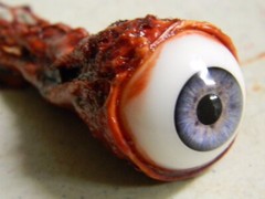 2 Pcs Halloween Fake Eye Eyeball Horror Scary Simulation Prop Trick Party Decor