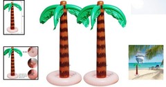 Self-Inflating Jumbo Palm Trees – Perfect Hawaiian Luau Party Decorations