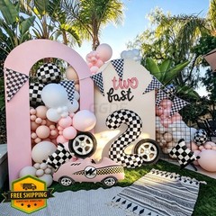 GGDE Checkered Pink Number 2 Big