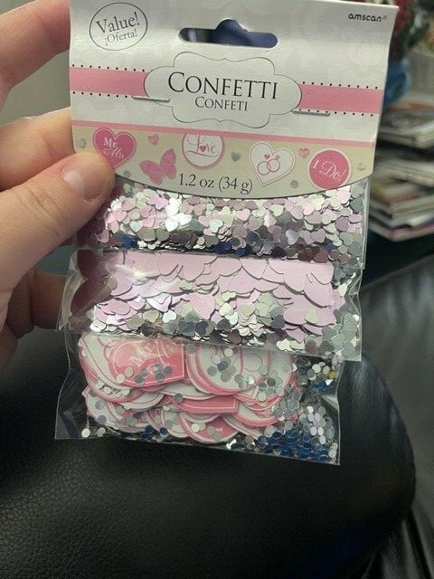Amscan Pink I Do& Butterfly Value Confetti | Wedding and Engagement Party New!!!