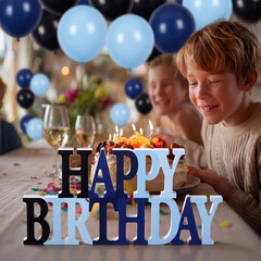 Happy Birthday Sign Centerpieces for Table Birthday Party Decorations for Women