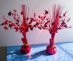 15 Foil Helium Balloon Weights Birthday Party or 4th of July Fireworks Decor