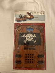 Hallmark Pirate Ship Gift Box Fun Zip Birthday Wrap