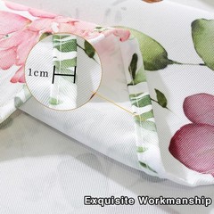 MATIRUG Spring Summer Tablecloths for Rectangle Tables 52×70 Inch, Washable W…