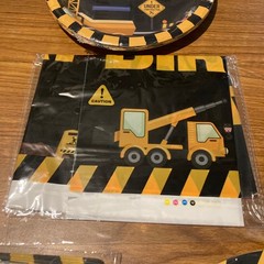 30+Pcs Construction Birthday Party Supplies Construction Theme Dump Truck Party