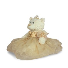 Large 20” Quinceañera Teddy Bear Centerpiece – Elegant Dress, Oversized Keeps…