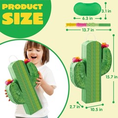 Cinco De Mayo Cactus Pinata 6.75x.25×3..