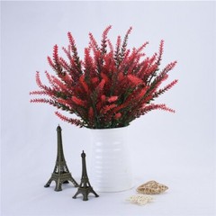 4pcs Artificial Lavender Plants Fake Flower Livingroom Life Atmosphere Decor