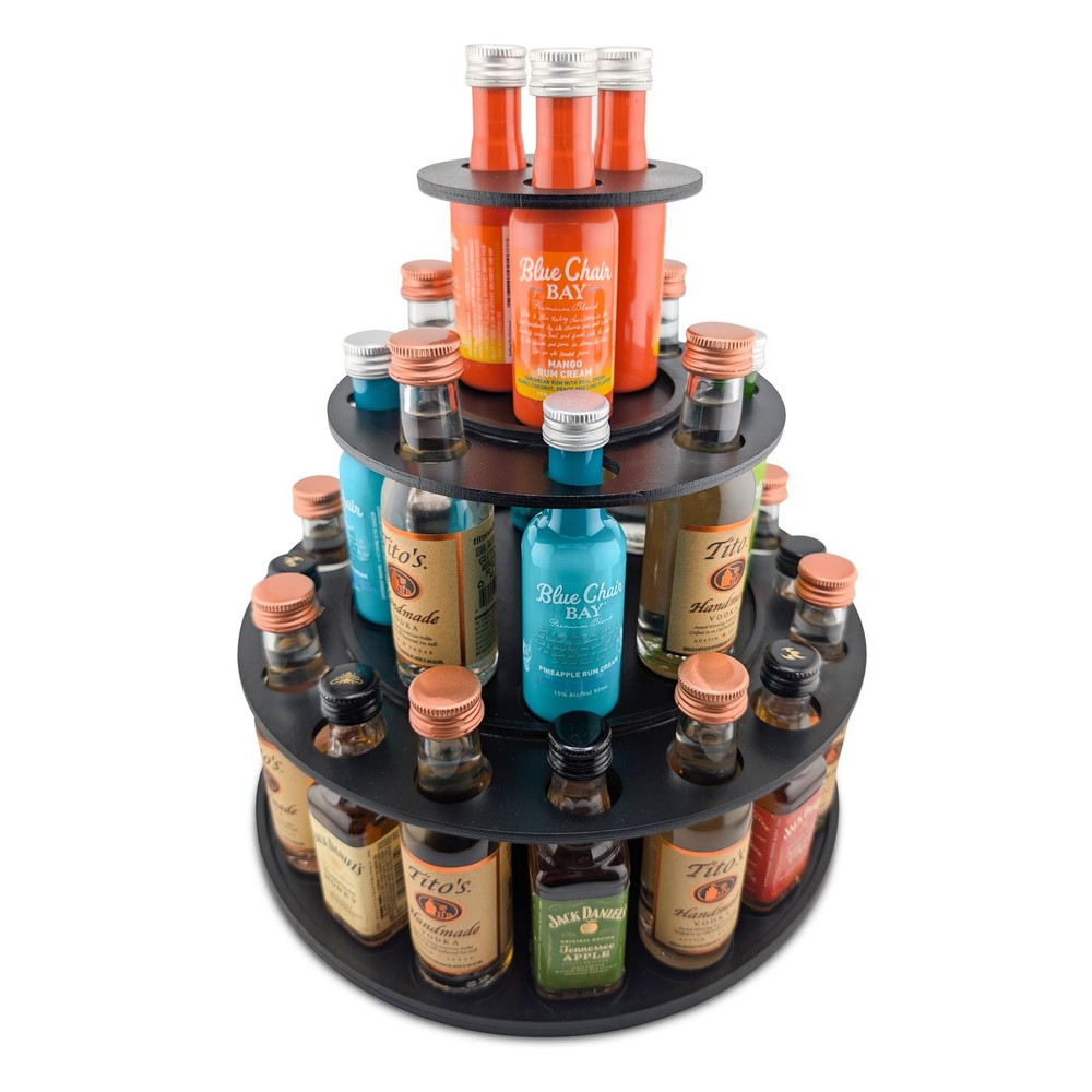 Party Display for Mini Liquor Bottles | 21st Birthday Holiday Celebration Dec…