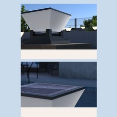 IP65 Rated Solar Post Cap Light for Patio Borders and Gate Pillars Outdoor Use
