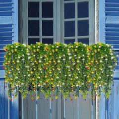 2Pcs Artificial Plant Hanging Flowers With Eucalyptus Leaves Greenery Vine