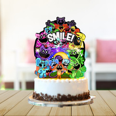 Smiling Plushy Tableware party supplies decoration balloons birthday centerpiece