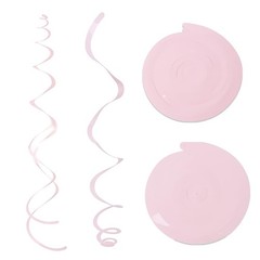 Macaron Rainbow Pastel Foil Hanging Swirl Party Spiral Streamer Decor 36 PCS