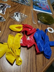 Transformers Birthday Party Supplies Over 50 Pcs Balloons, Cake Topper,Door Sign