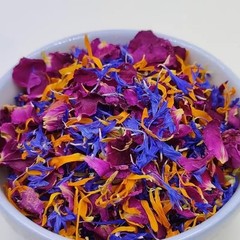 8 Oz Mixed Dried Flowers Biodegradable Confetti Real Petals Table Decor