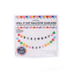 Birthday Era Multicolor Customizable Balloon Garland