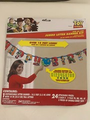 Toy Story Birthday Banner Large. All Numbers for any age birthday! Disney’s NEW