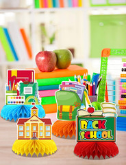 Back to School Table Decorations – 9 Pcs Welcome Back to School Centerpieces for