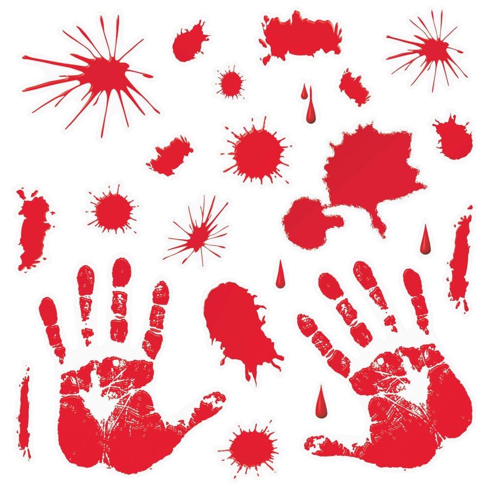Beistle Halloween Blood Clings | Party Supply | Decoration