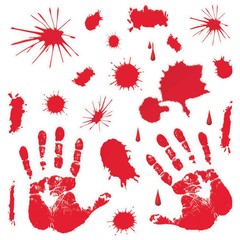 Beistle Halloween Blood Clings | Party Supply | Decoration