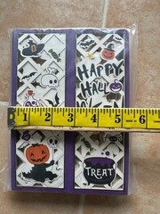 8 PIECES light up happy Halloween birthday party centerpieces