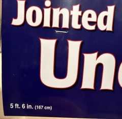 Uncle Sam 5½-Foot Tall Jointed 4th of July Flag Patriotic Wall Decoration. NEW