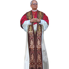 H48841 Pope Leo XIV Chicago Born First American Pontiff Cardboard Cutout Standee